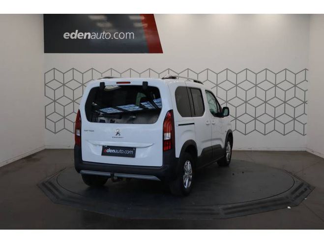 Peugeot Rifter Standard PureTech 130 S&S EAT8 5pl Allur blanc de 2021