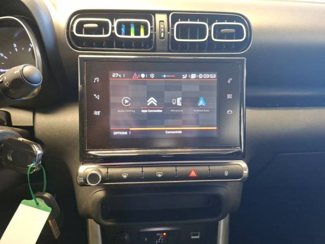 Citroen C3 PureTech 110 S&S EAT6 Feel blanc de 2019
