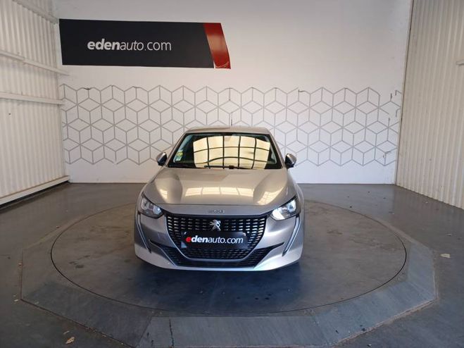 Peugeot 208 BlueHDi 100 S&S BVM6 Allure Business gris de 2021