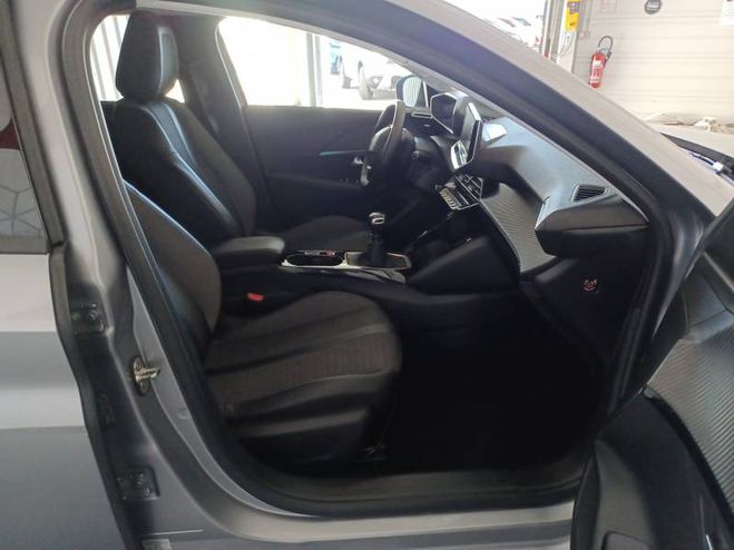 Peugeot 208 BlueHDi 100 S&S BVM6 Allure Business gris de 2021