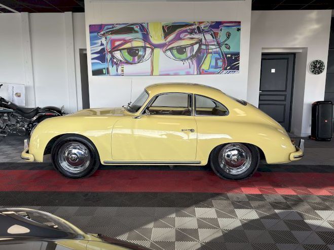 Porsche 356 A Coup� Reutter 1600 Super JAUNE de 1959