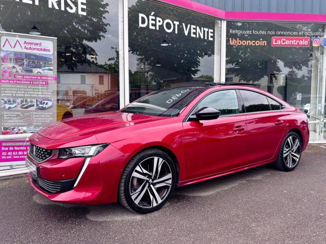 Peugeot 508 BlueHDi 180 ch S&S EAT8 GT Line ROUGE FONCE de 2019