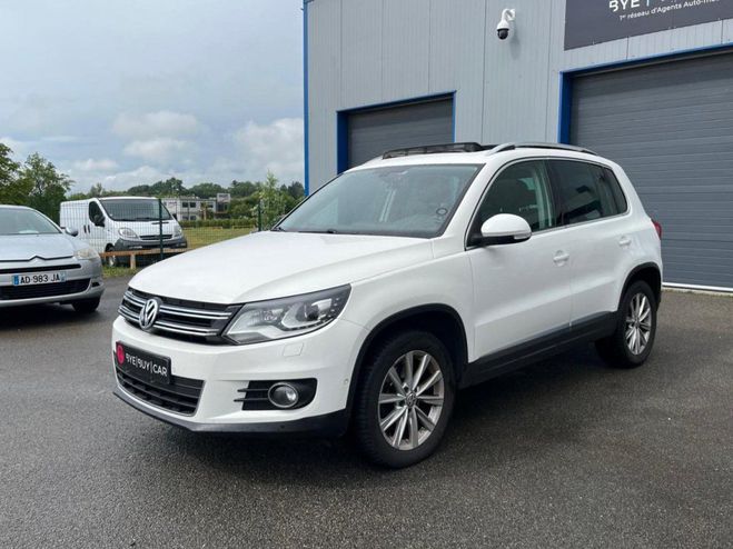 Volkswagen Tiguan 2.0 TDI 140CH BVA DSG7 Carat 4Motion PHA BLANC de 2012