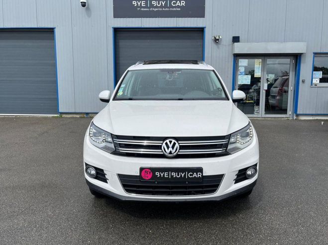 Volkswagen Tiguan 2.0 TDI 140CH BVA DSG7 Carat 4Motion PHA BLANC de 2012