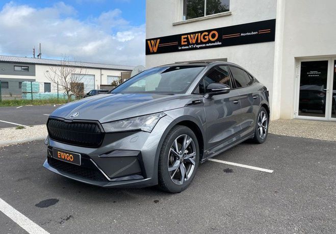 Skoda Enyaq iv coup� 60kwh 180ch sportline bva toit  Gris de 2023
