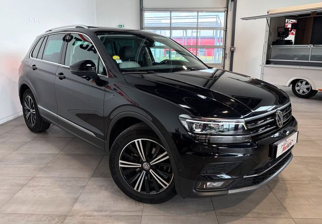 Volkswagen Tiguan II 2.0 TDi 4Motion DSG7 150cv CARAT-BVA- Noir de 2018