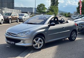  Voir d&eacute;tails -Peugeot 206 CC 1.6 ess 16V 110ch Quiksilver &agrave; Saint-Martin-d'H�res (38)