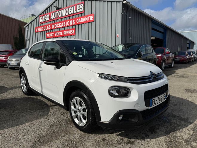 Citroen C3 1.5 HDI 100 FEEL Blanc Verni de 2019
