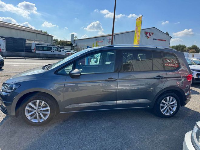 Volkswagen Touran 1.6 TDI 115ch Confortline 7 places TVA Gris Fonc� M�tallis� de 2019