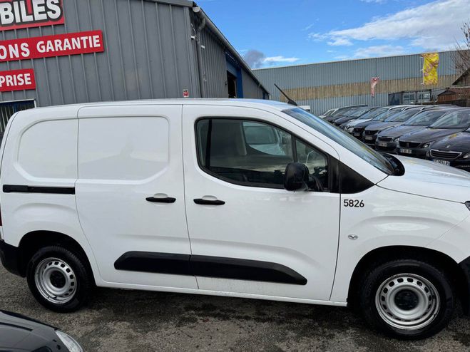 Peugeot Partner 3 1.5 BlueHDi 75ch TVA 3 PLACES Blanc Verni de 2020