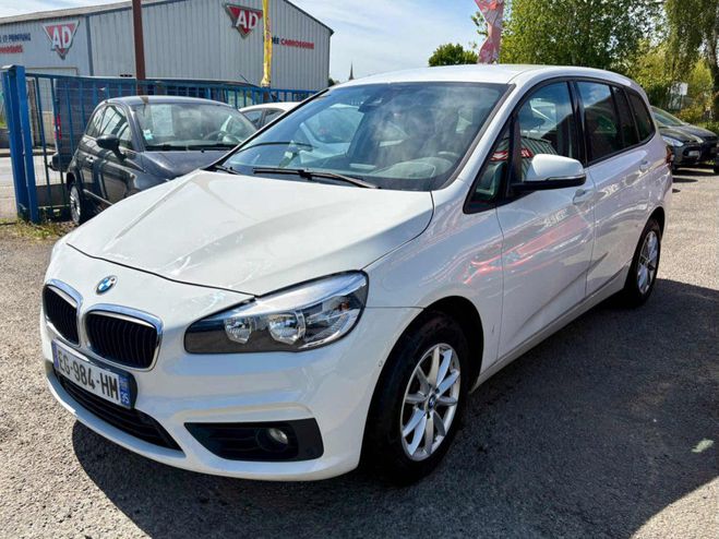 BMW Serie 2 GD.TOURER 216d 116ch Lounge Blanc M�tallis� de 2016