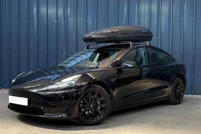Tesla Model 3 Model-3 ELECTRIC 500 82KWH GRANDE-AUTONO Noir de 2023
