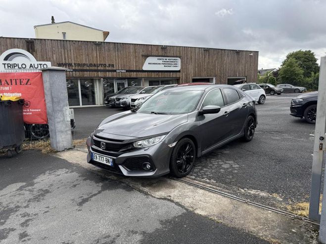 Honda Civic 1.6 i-DTEC El�gance gps   clim   camera  GRIS FONCE de 2018