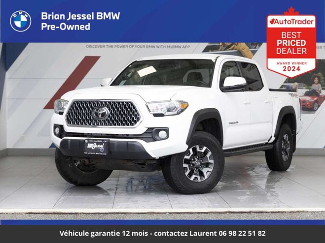 Toyota Tacoma trd off road double cab 4x4 tout compris Blanc de 2019