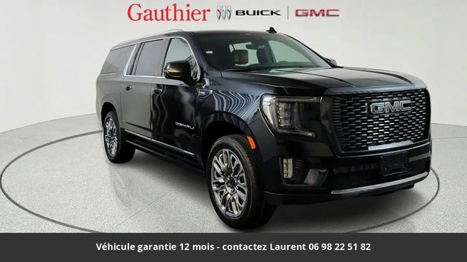 Gmc Yukon denali ultimate xl 6.2l 4x4 tout compris Noir de 2023