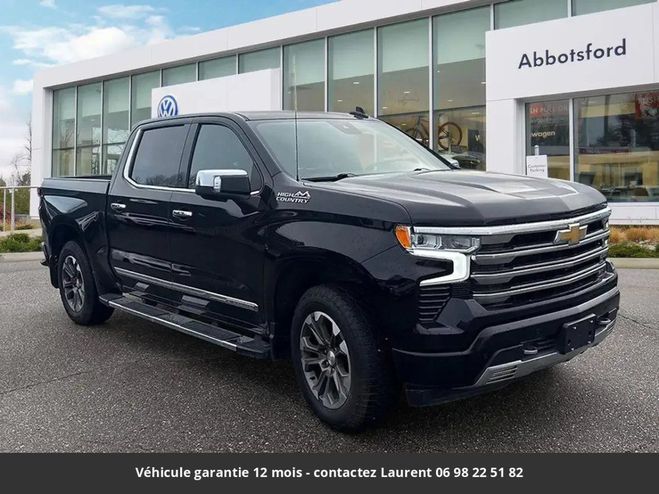 Chevrolet Silverado high country crew cab 4x4 tout compris h Noir de 2023