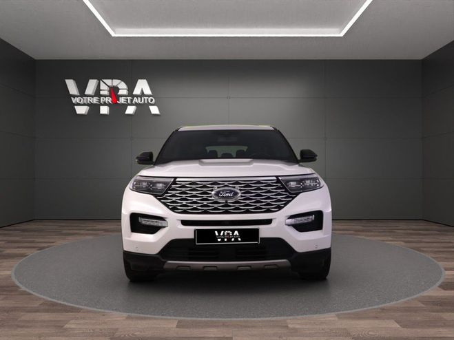 Ford Explorer 3.0 Plug-in Hybrid Platinum 457ch Hybrid Blanc de 2020