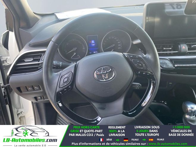 Toyota C HR Hybride 122 ch BVA Blanc M�tallique de 2019