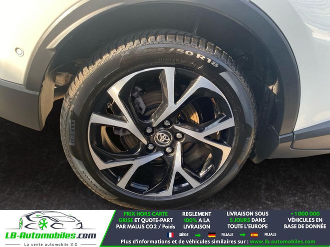 Toyota C HR Hybride 122 ch BVA Blanc M�tallique de 2019