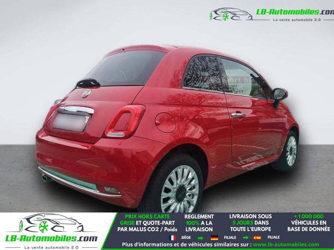 Fiat 500 1.2 69 ch BVM Rouge de 2018