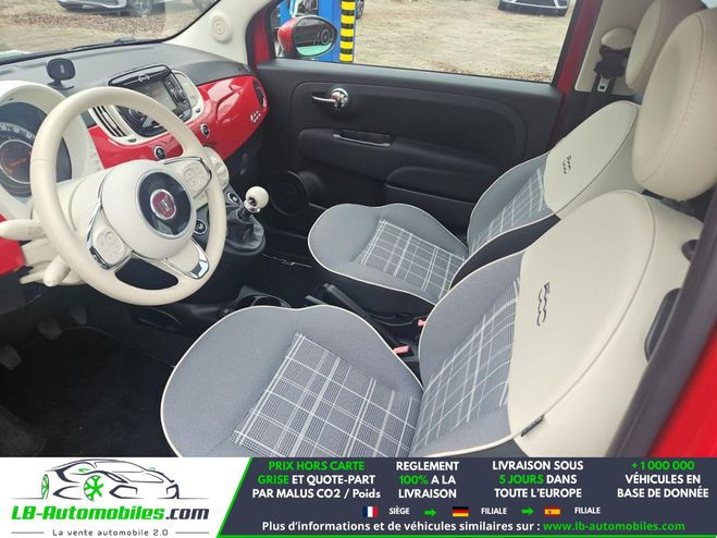 Fiat 500 1.2 69 ch BVM Rouge de 2018