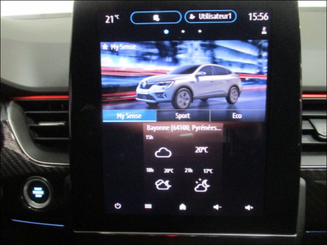 Renault Arkana E-Tech 145 - 21B R.S. Line blanc de 2021