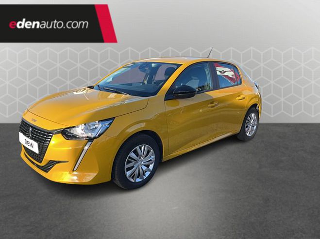 Peugeot 208 PureTech 75 S&S BVM5 Active jaune de 2022