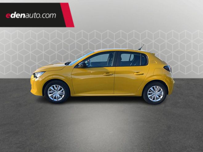Peugeot 208 PureTech 75 S&S BVM5 Active jaune de 2022