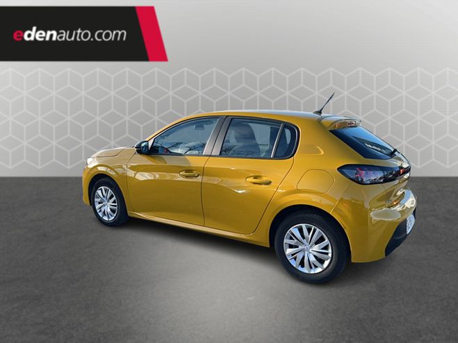 Peugeot 208 PureTech 75 S&S BVM5 Active jaune de 2022
