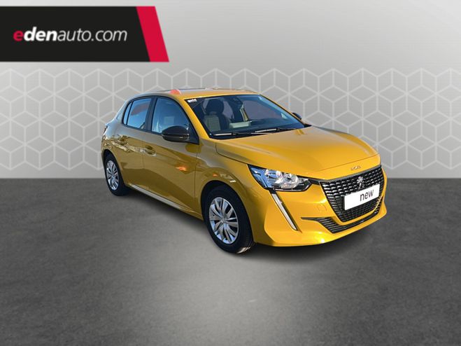 Peugeot 208 PureTech 75 S&S BVM5 Active jaune de 2022
