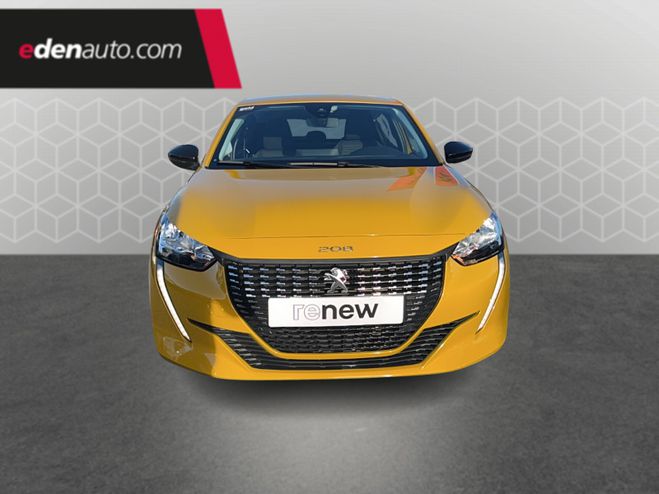 Peugeot 208 PureTech 75 S&S BVM5 Active jaune de 2022