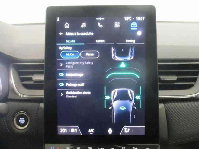 Renault Captur E-Tech full hybrid 145 ch esprit Alpine noir de 2025