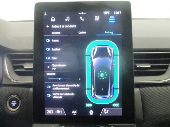 Renault Captur E-Tech full hybrid 145 ch esprit Alpine noir de 2025