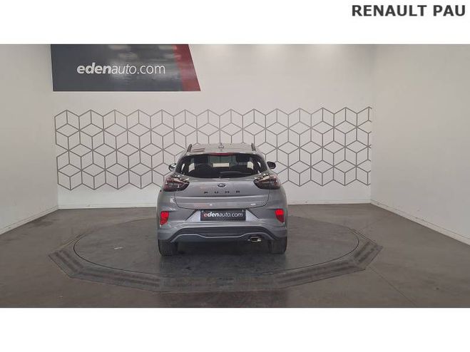 Ford Puma 1.0 EcoBoost 155 ch mHEV S&S BVM6 ST-Lin gris de 2020