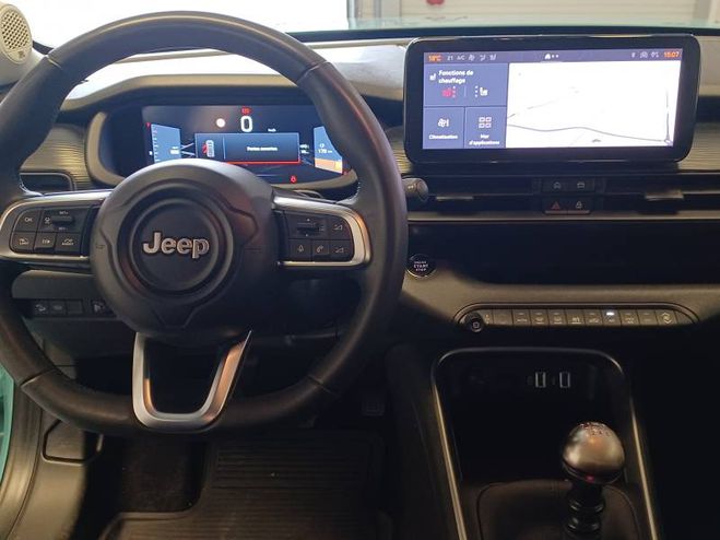 Jeep Avenger 1.2 Turbo T3 100 ch Altitude + bleu de 2023