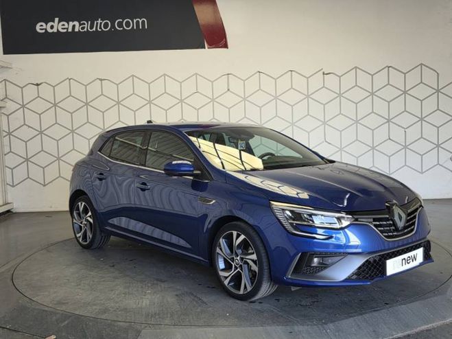 Renault Megane IV Berline E-TECH Plug-In Hybride 160 R. bleu de 2021