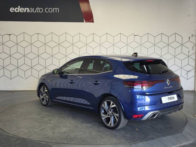 Renault Megane IV Berline E-TECH Plug-In Hybride 160 R. bleu de 2021