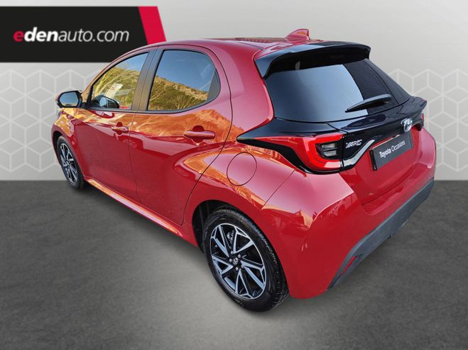 Toyota Yaris Hybride 116h Design rouge de 2022