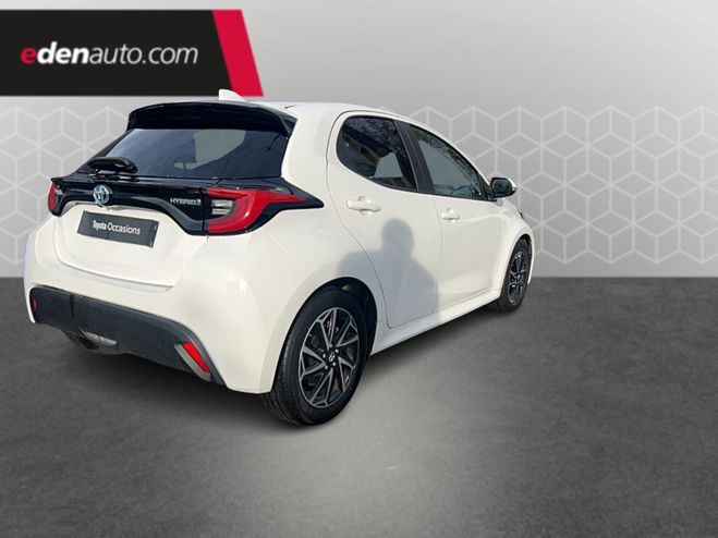Toyota Yaris Hybride 116h Design blanc de 2022