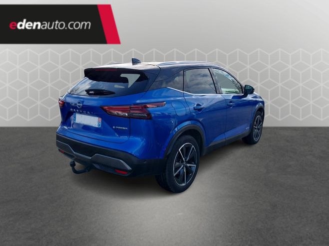 Nissan Qashqai e-Power 190 ch Tekna bleu de 2023