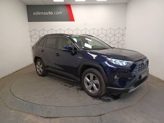 Toyota RAV 4 Hybride 218 ch 2WD Dynamic bleu de 2020