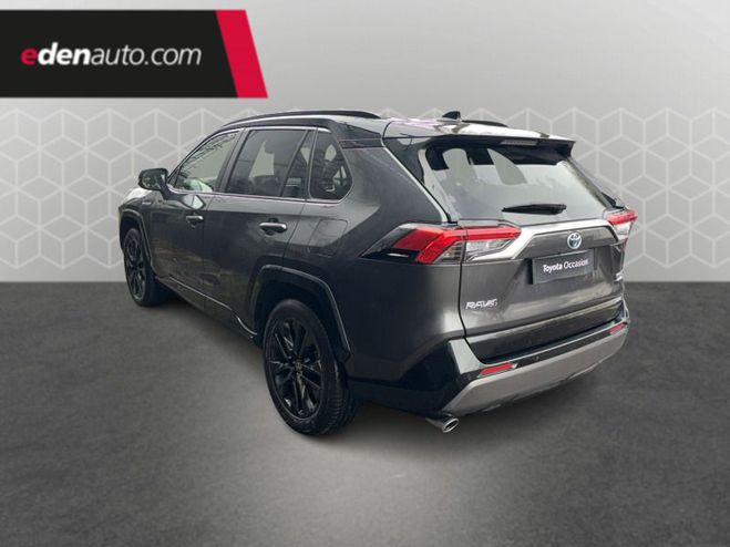 Toyota RAV 4 Hybride 222 ch AWD-i Collection gris de 2022