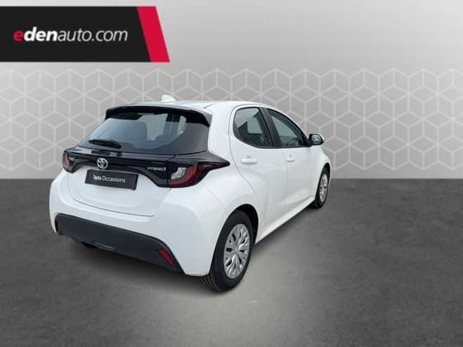 Toyota Yaris Hybride 116h Dynamic blanc de 2023