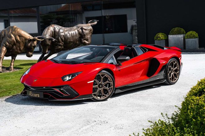 Lamborghini Aventador ULTIMAE ROADSTER 6.5 V12 LP780-4 1 OF 25 Rouge de 