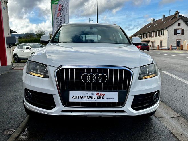 Audi Q5 Phase 2 TDI 143 ch AMBIENTE / Attelage / Blanc de 2013