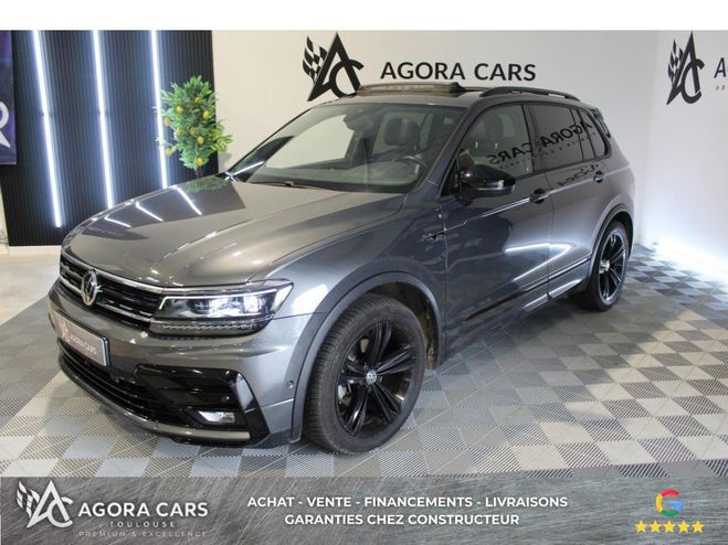 Volkswagen Tiguan 2.0 TDI - 150ch - Black R-Line - TOIT OU GRIS FONCE de 2020