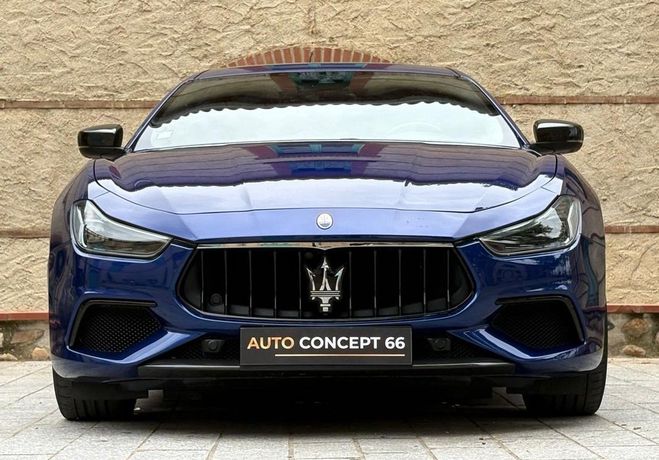 Maserati Ghibli III 3.0 V6 430ch S Q4 Pack Carbone Bleu de 2019