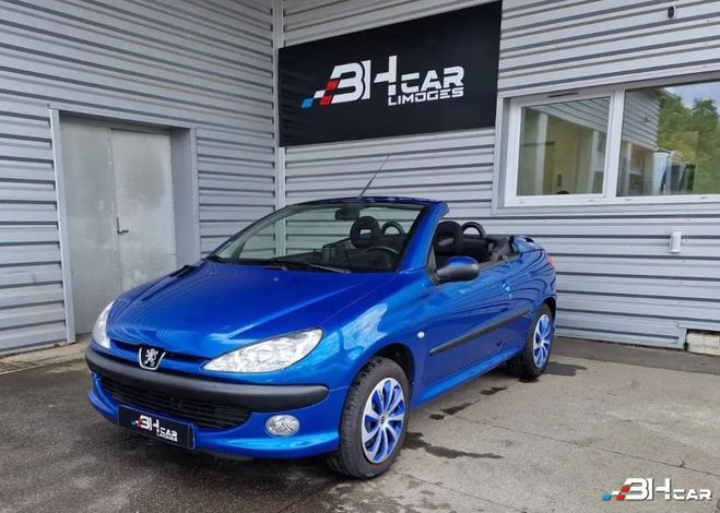 Peugeot 206 CC 1.6 110 Bleu de 2002