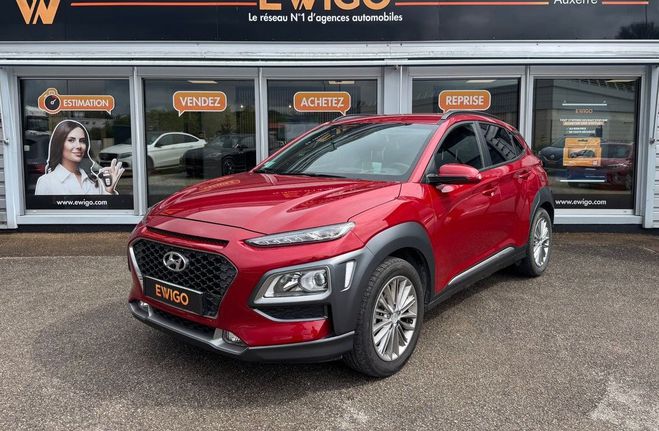 Hyundai Kona 1.6 crdi 115ch creative affichage t�te h Rouge de 2019