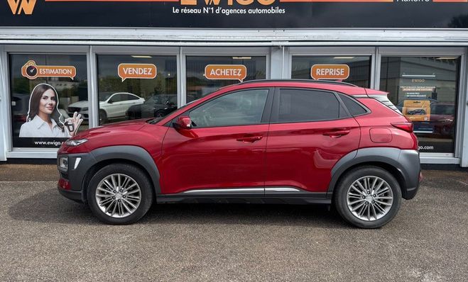 Hyundai Kona 1.6 crdi 115ch creative affichage t�te h Rouge de 2019